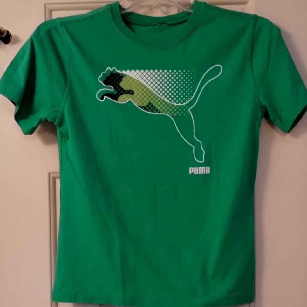 Puma Green Graphic T-Shirt